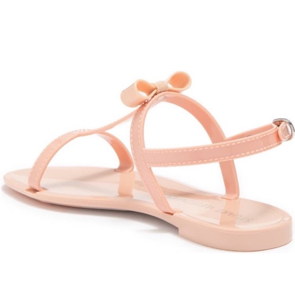 Stuart Weitzman Mellie Bow Jelly Sandal - Picture 4 of 7